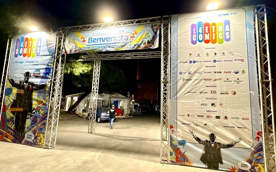 Domani prima giornata di Etna Comics 2026