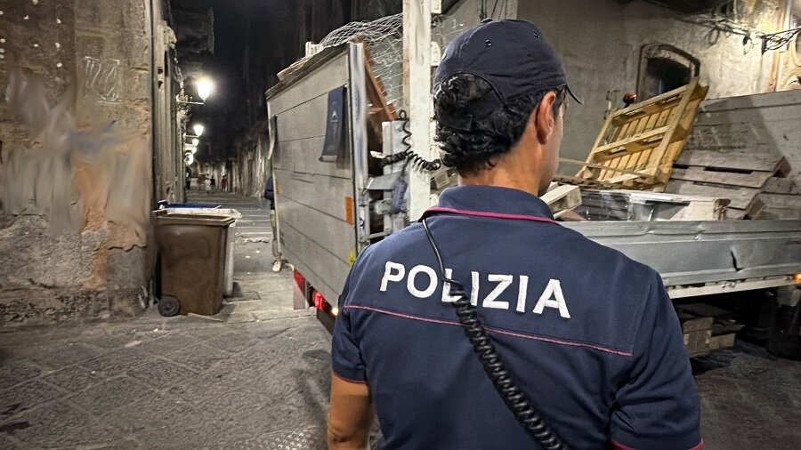 Polizia di Stato coordina attività antidegrado a San Berillo.