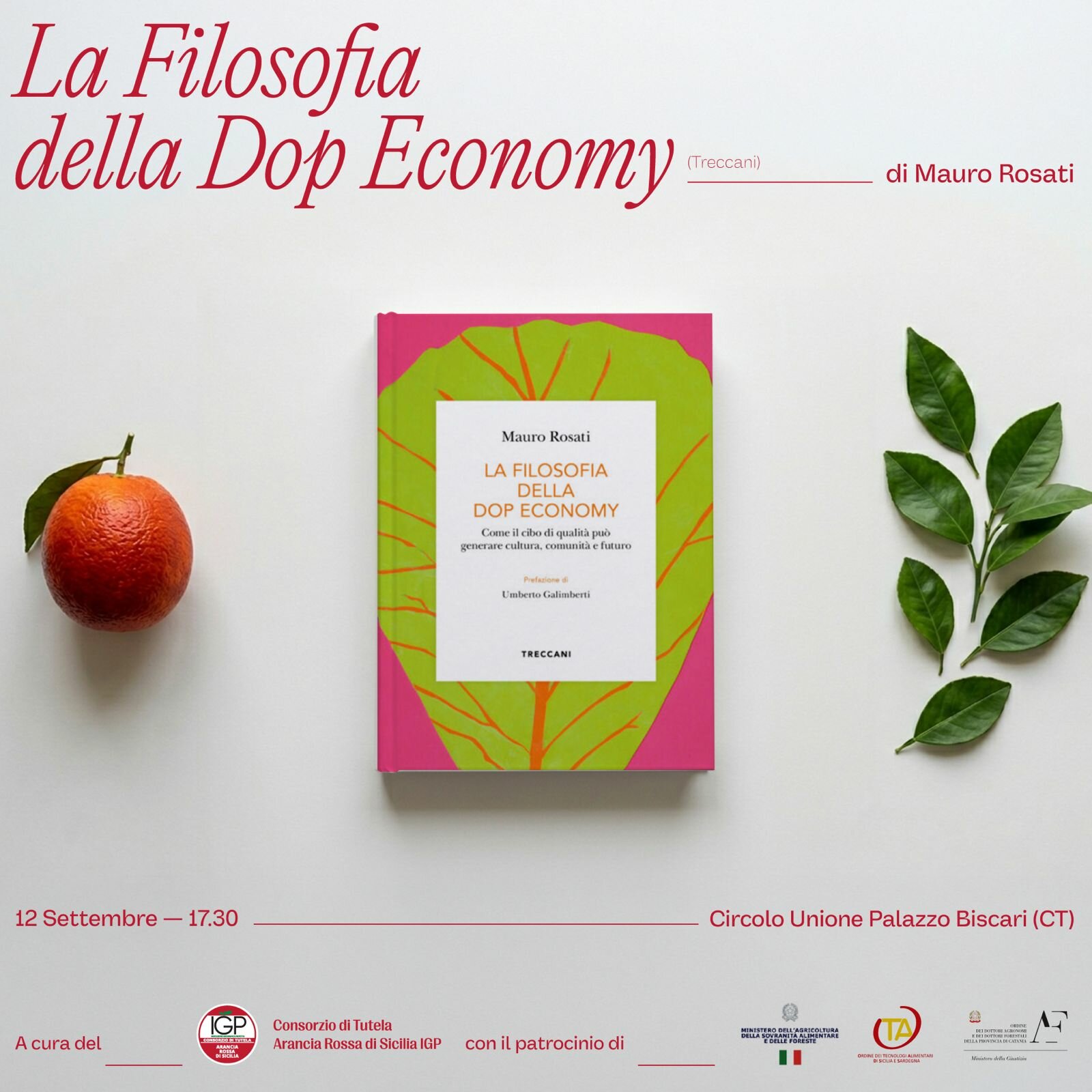 'La Filosofia della Dop Economy': a Catania presentazione del volume di Mauro Rosati