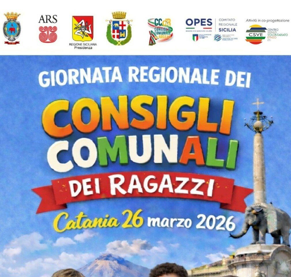 Giornata Regionale dei Consigli dei Ragazzi il 26 marzo a Palazzo della Cultura
