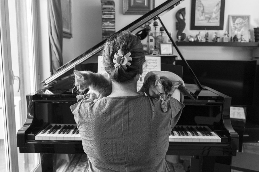 La pianista catanese Tania Cardillo parla del cd Luca Moscardi - Piano Works Vol. 3