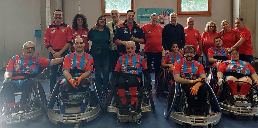 Wheelchair Rugby Catania, a Verona segnali di crescita