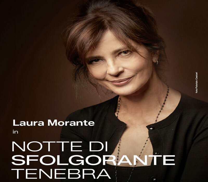 Il 20 agosto Laura Morante a Palazzo Platamone di Catania con 'Notte di sfolgorante tenebra'
