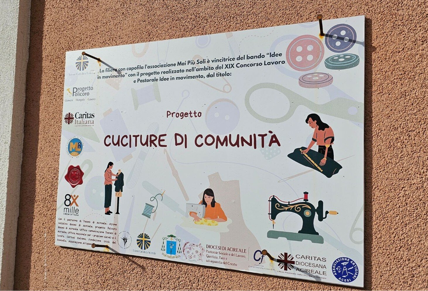 Cuciture di Comunit&agrave;, strumento di inclusione e sviluppo solidale