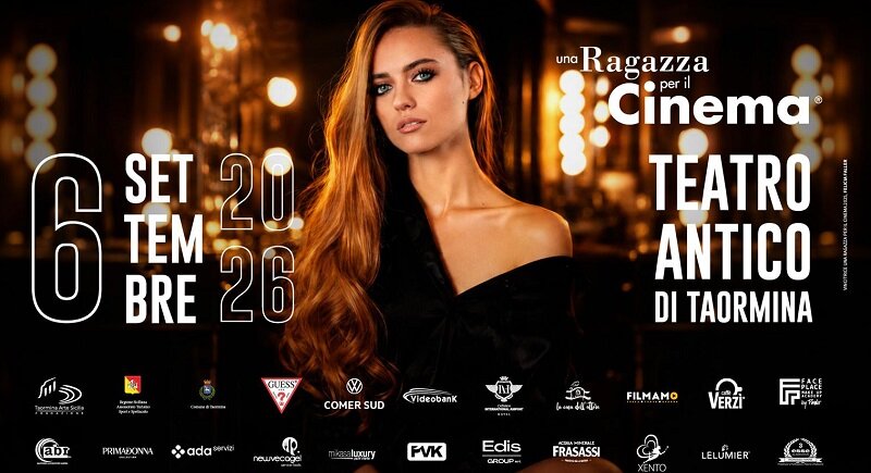 Il 3 settembre a Catania si presenta la 38^ edizione di 'Una Ragazza per il Cinema'