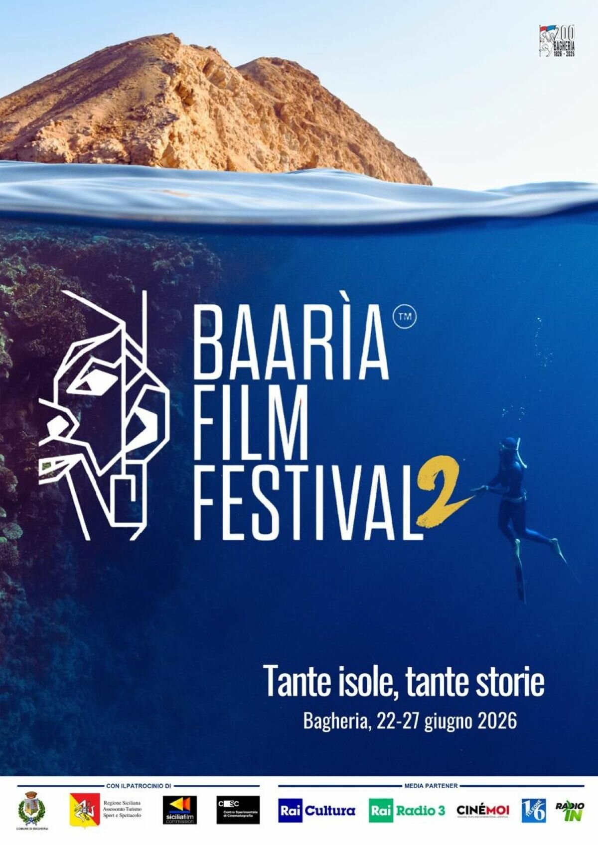 Baar&igrave;a Film Festival, dal 22 al 27 giugno a Bagheria
