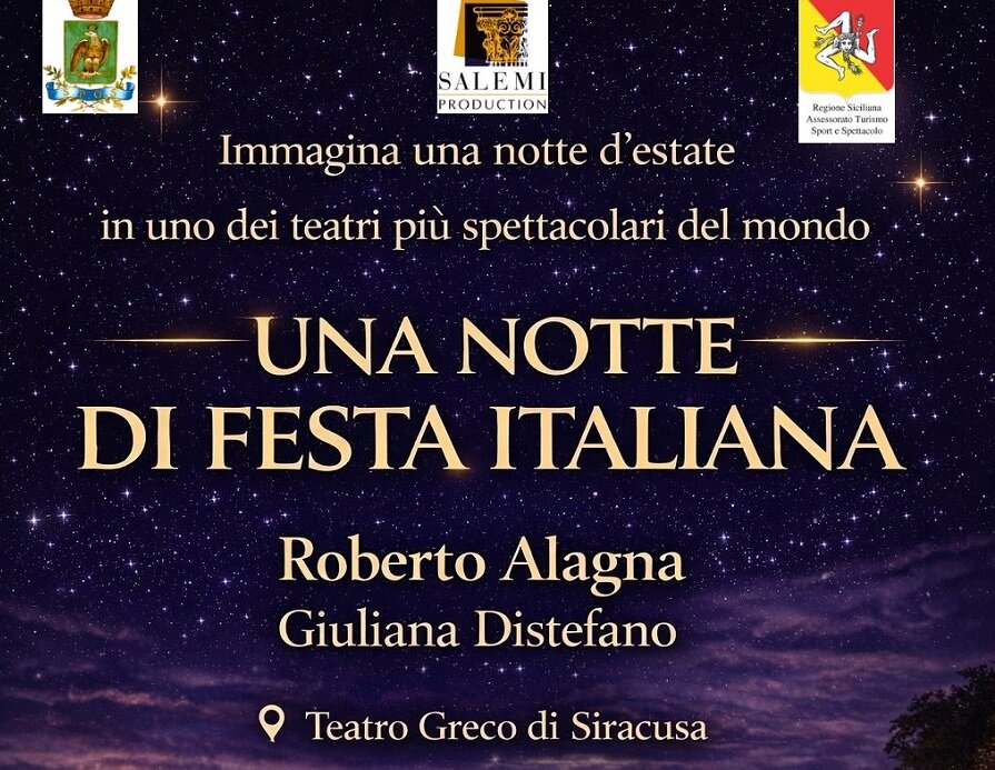 Il tenore Roberto Alagna prestigiosa voce il 27 luglio del concerto Una notte di festa italiana