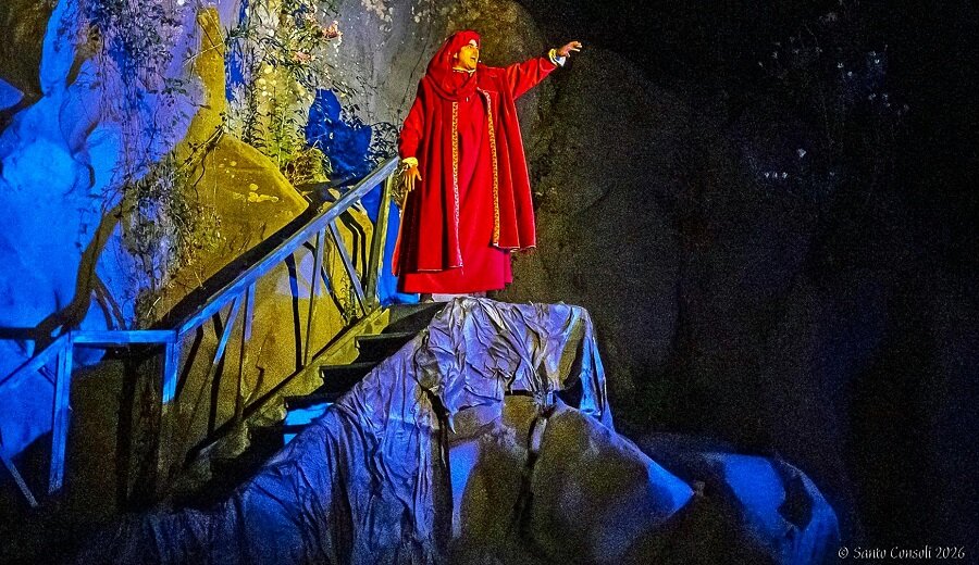 Ritorna alle Gole dell'Alcantara la nuova edizione di 'Inferno', regia di Giovanni Anfuso