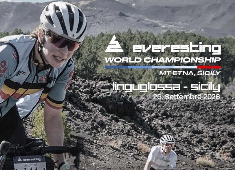 Il 26 settembre a Linguaglossa 'Everesting World Championship 2026'
