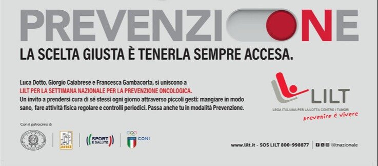 &ldquo;Settimana Nazionale per la Prevenzione Oncologica&rdquo; dal 23 al 29 marzo