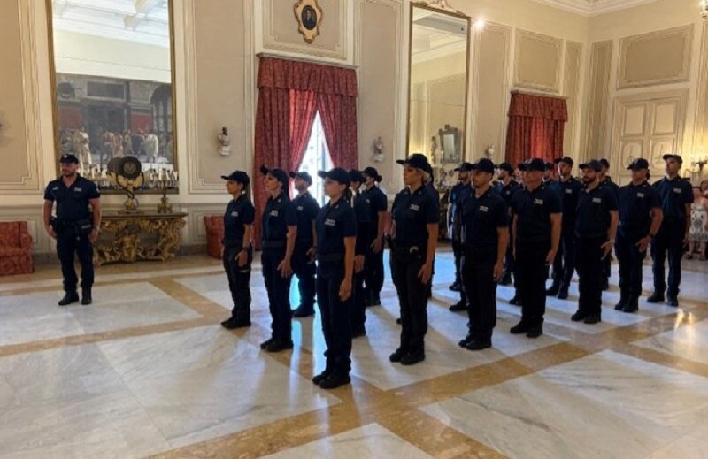 A Palazzo degli Elefanti ventidue nuovi agenti di Polizia locale prestano giuramento