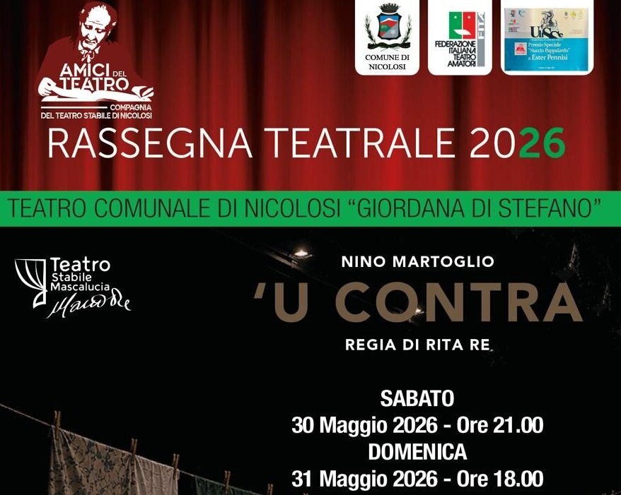 Chiusura degli Amici del Teatro di Nicolosi con 'U Contra' di Martoglio