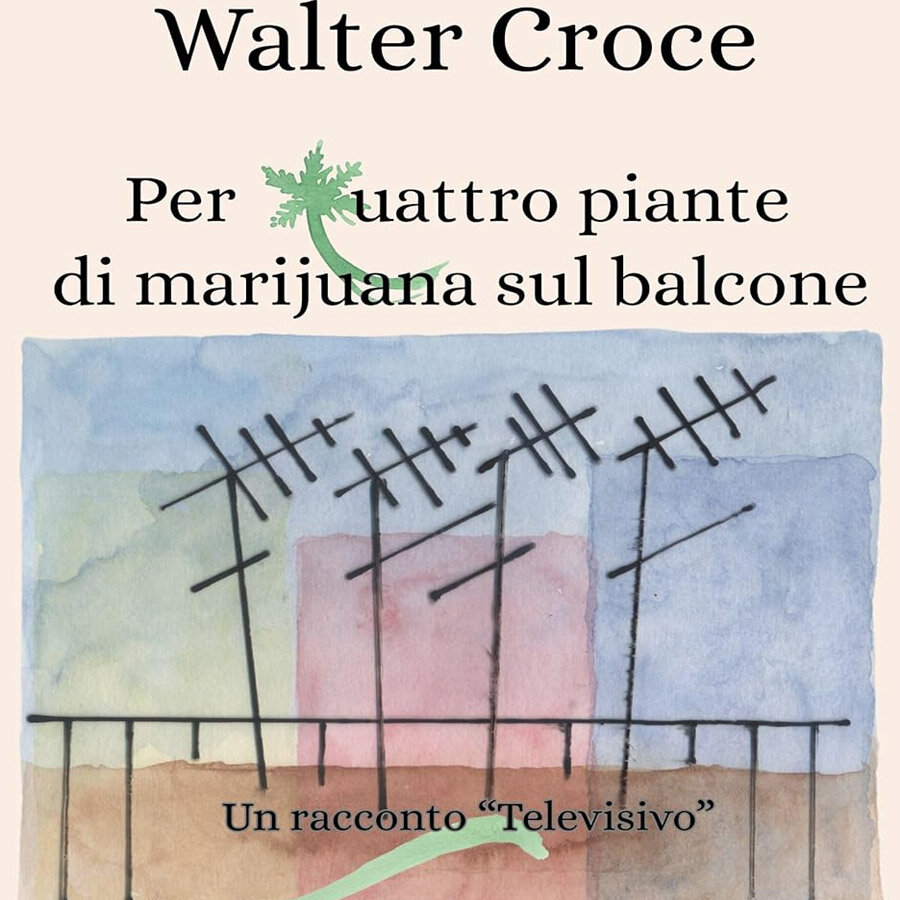 Il 13 aprile si presenta a Catania il volume di Walter Croce Per quattro piante di marijuana sul balcone. Un racconto televisivo