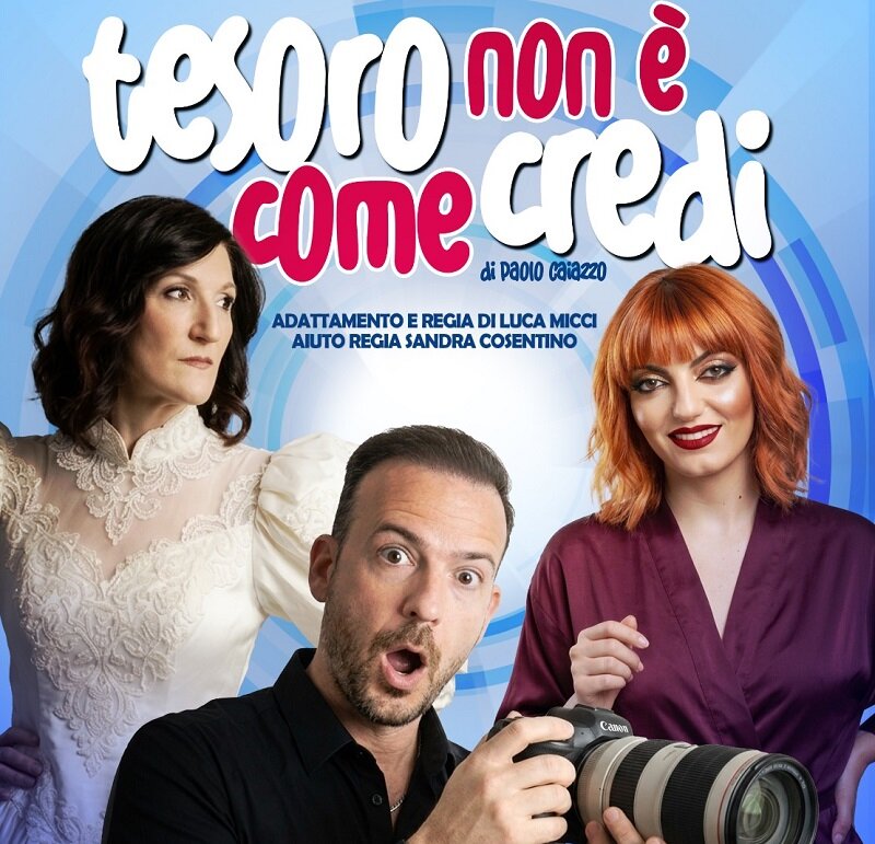 Al Teatro Don Bosco di Catania, l'11 novembre, 'Tesoro non è come credi' di Paolo Caiazzo