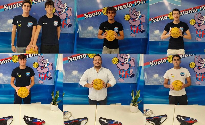 La Nuoto Catania promuove cinque atleti dalle giovanili e ingaggia Condorelli e Strano da Triscelon