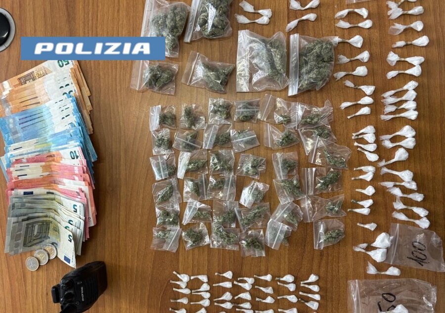 Sorpreso a spacciare in via Capo Passero, pusher venticinquenne
