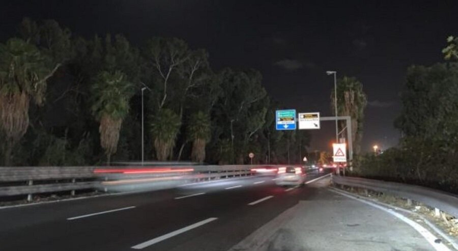 Asse dei Servizi, lavori anche in notturna per rifacimento asfalto sul tratto in sopraelevata