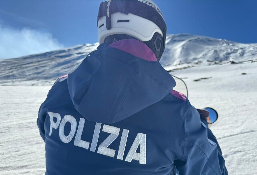 Sette sciatori soccorsi dalla Polizia di Stato a Piano Provenzana
