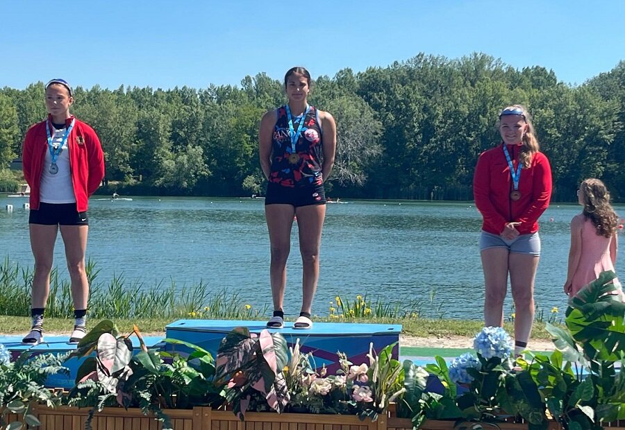 Canoa, all&rsquo;International Junior e Under 23 Regatta, Anastasia Insabella conquista 3 medaglie d&rsquo;oro