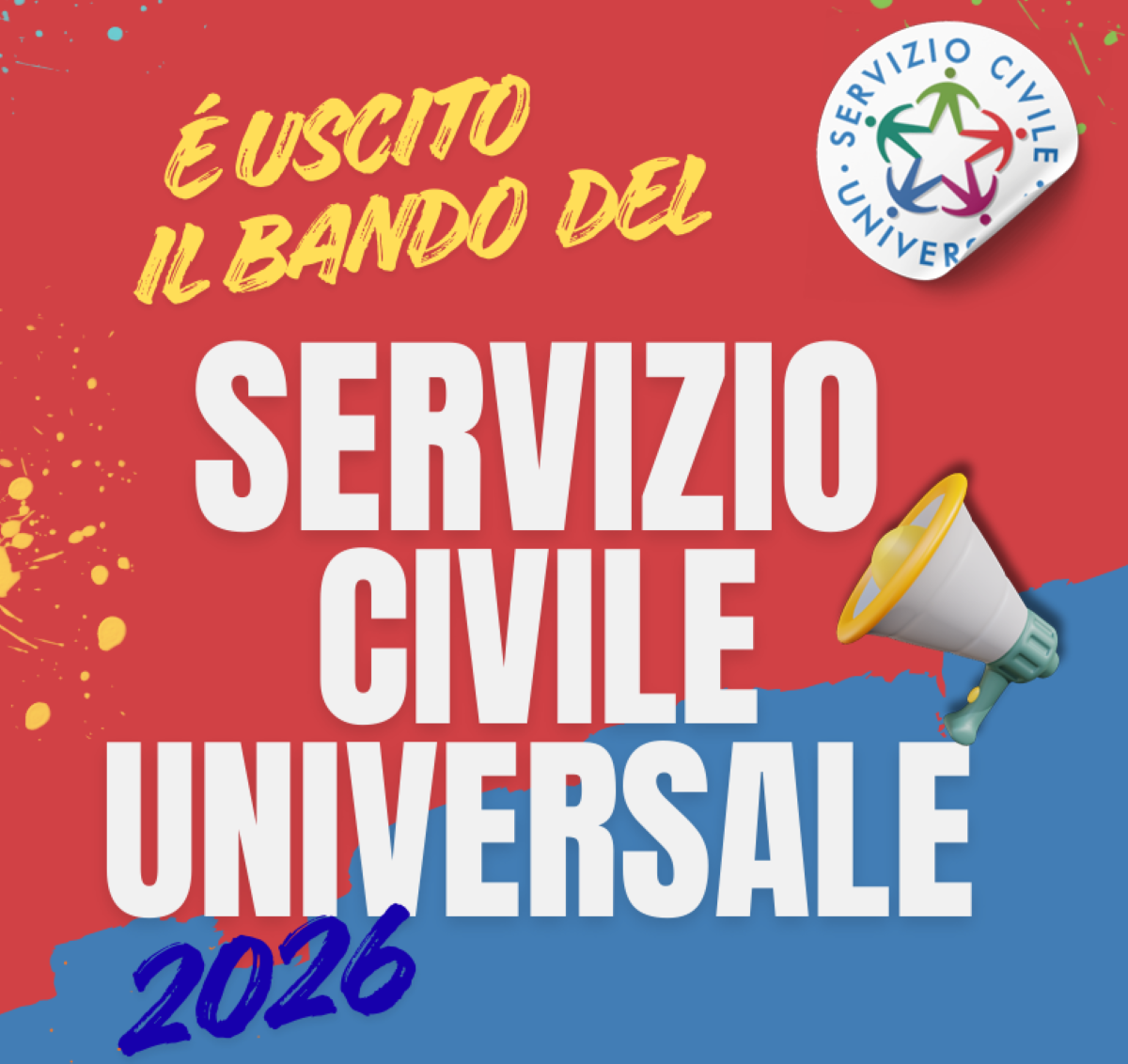 Servizio civile universale, al via “Costruire Opportunità”