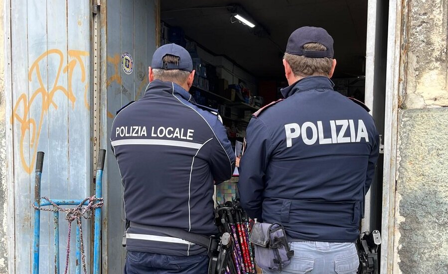 Nuova attività di controllo congiunto della Polizia di Stato e della Polizia Locale nel quartiere San Berillo