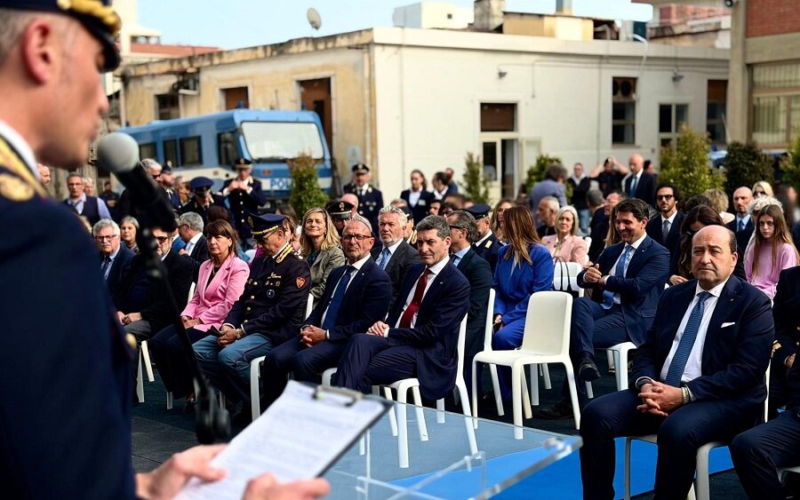 174° anniversario della fondazione della Polizia di Stato, inaugurata la sezione giovanile delle Fiamme Oro