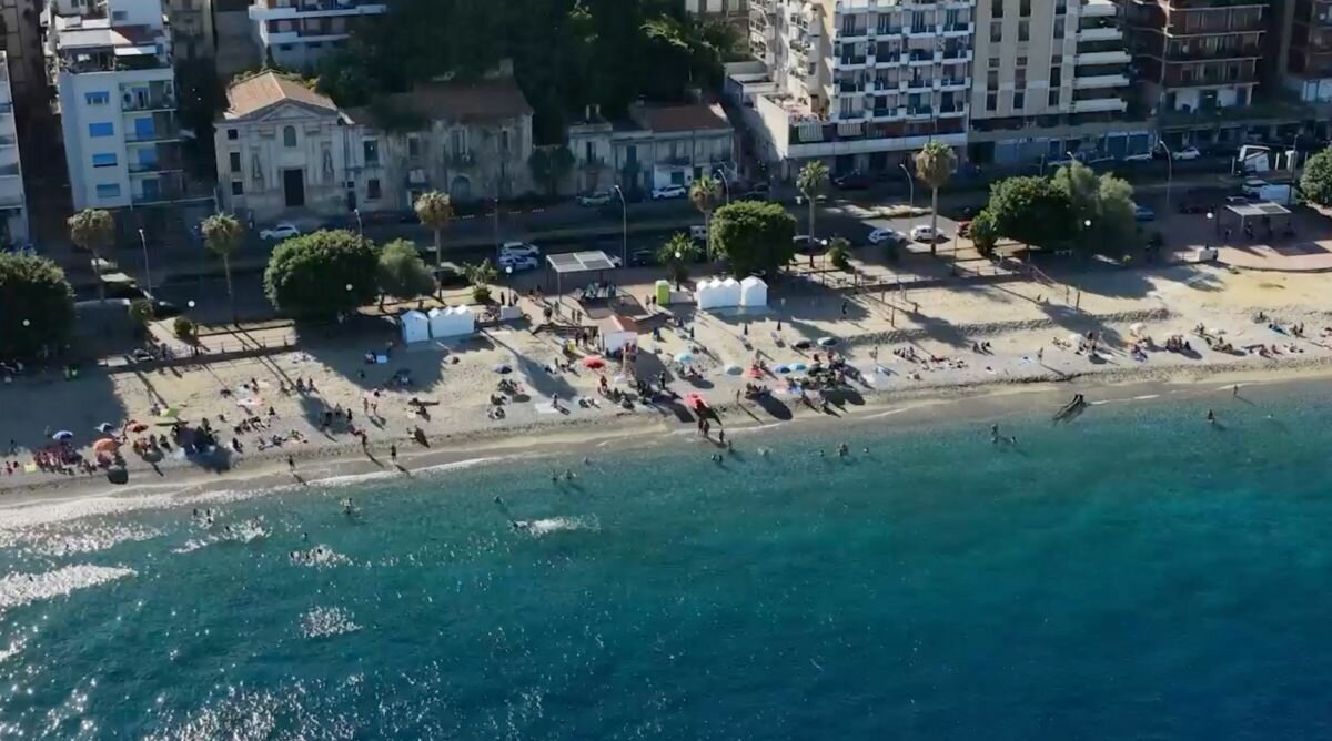 Il cuore di Messina torna balneabile