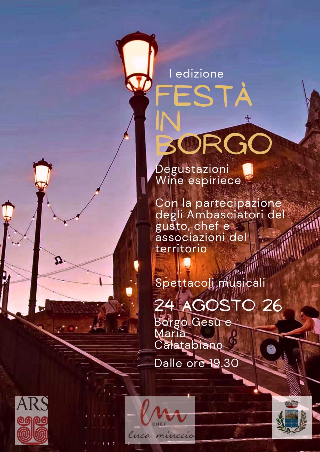 Calatabiano: il 24 agosto debutta 'Festà in Borgo'