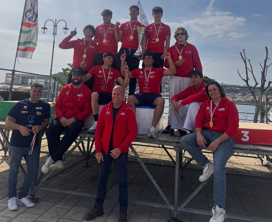 Canoa polo, la Polisportiva Canottieri Catania U21 trionfa in Coppa Italia