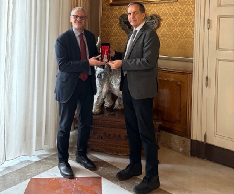 Il Sindaco Trantino incontra il nuovo Presidente del Tribunale Mariano Sciacca