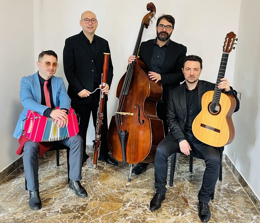 'Mediterrango', il 14 giugno al Teatro Tina Di Lorenzo di Noto il tango contemporaneo del Gauche Tognola Tango Quartet 'Mediterrango', il 14 giugno al Teatro Tina Di Lorenzo di Noto il tango contemporaneo del Gauche Tognola Tango Quartet