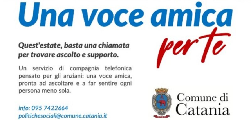 Politiche sociali, attivato servizio di compagnia telefonica per le persone anziane