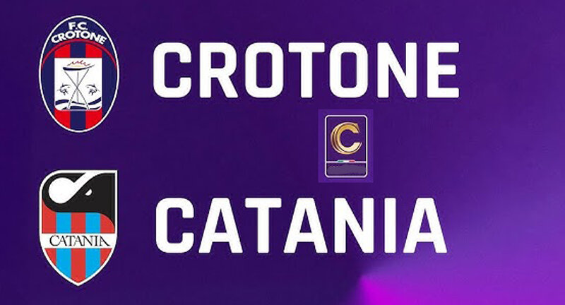 Serie C, il Catania ospite del Crotone allo stadio Ezio Scida