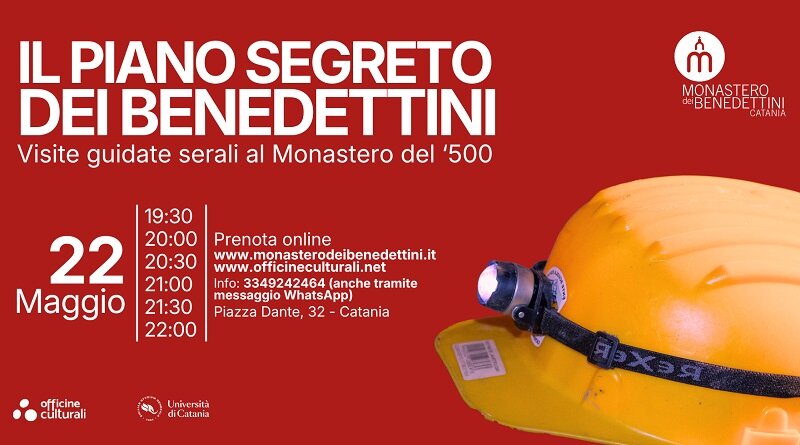 Il 22 maggio torna 'Il piano segreto dei Benedettini'