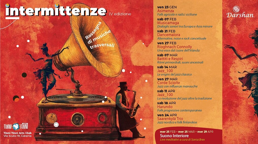 Un secolo di storia del Jazz in due concerti per “Intermittenze” Un secolo di storia del Jazz in due concerti per “Intermittenze”