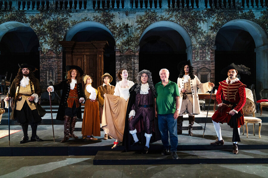 Al Cortile Platamone di Catania 'La scuola delle mogli' di Molière Al Cortile Platamone di Catania 'La scuola delle mogli' di Molière