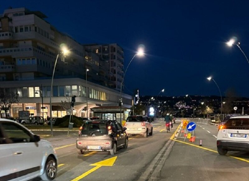 Lungomare riaperto alla viabilit&agrave; dopo i danni per il maltempo e per l'avvio del cantiere per la rigenerazione