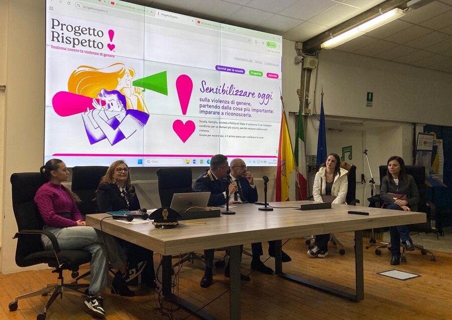 Celebrata la Giornata internazionale della donna, iniziative di sensibilizzazione con gli studenti, domani in piazza università il camper della campagna “Questo non è amore”