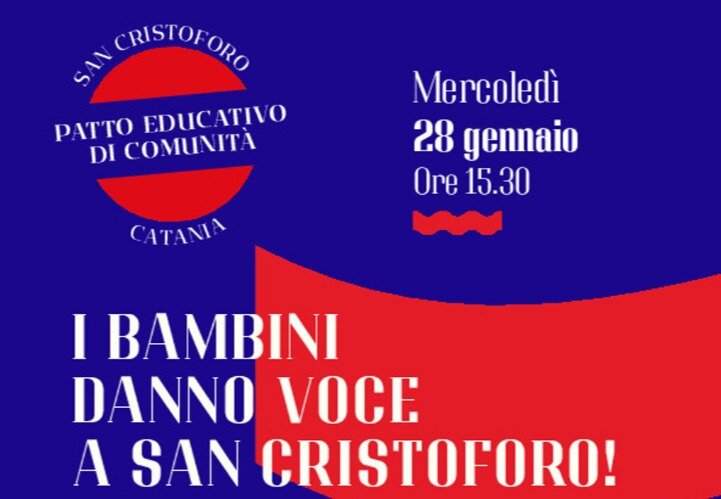 &ldquo;I Bambini danno Voce a San Cristoforo&rdquo;
