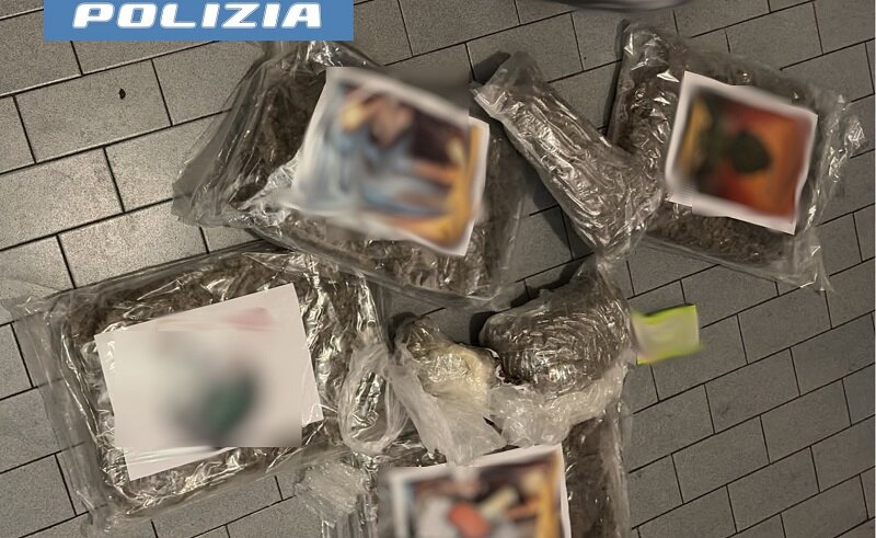 Sequestrati a Librino dalla Polizia di Stato 6 chili di marijuana
