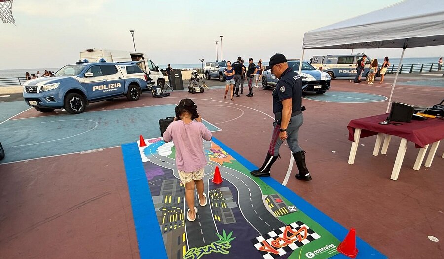 Sicurezza stradale, controlli della Polizia di Stato nella zona della Playa