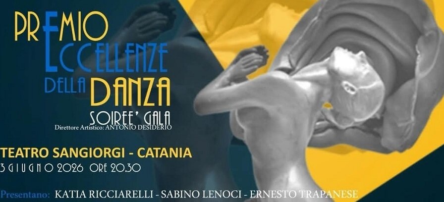 Il 3 giugno al Teatro Sangiorgi di Catania il Premio delle Eccellenze della Danza 2026