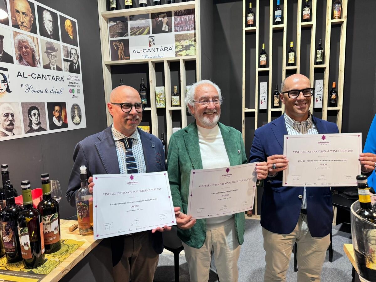 L’Etna firma il miglior rosato d’Italia
