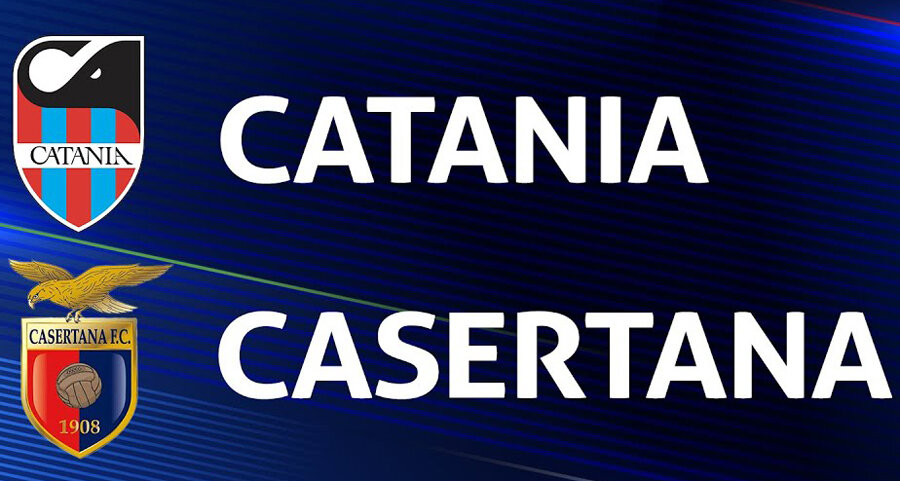Il Catania ospita stasera allo stadio Massimino l'ostica Casertana