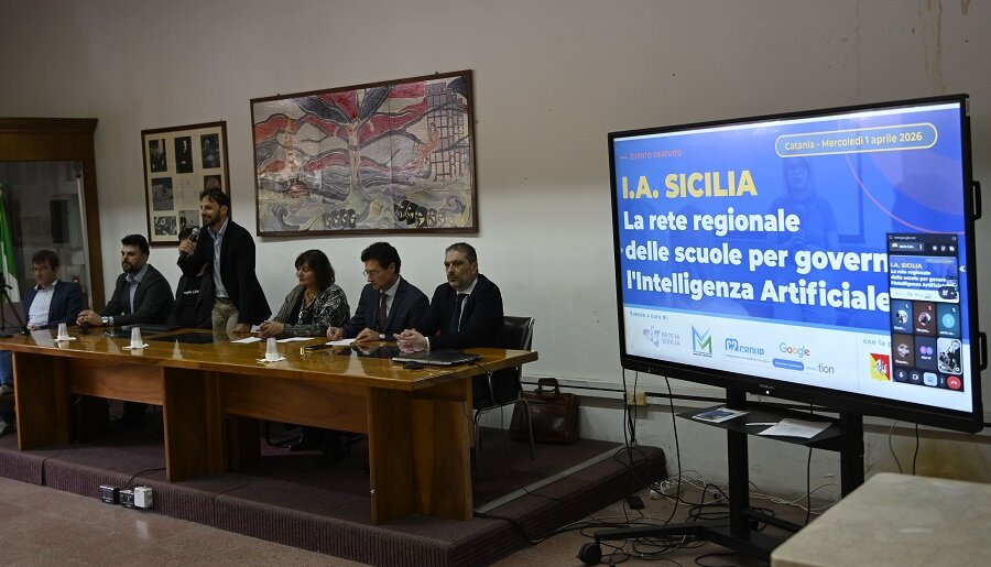 Scuola, la Sicilia sfida il futuro, prende il via &ldquo;Rete I.A. Sicilia&rdquo; l'alleanza per l&rsquo;Intelligenza Artificiale con oltre 200 istituti