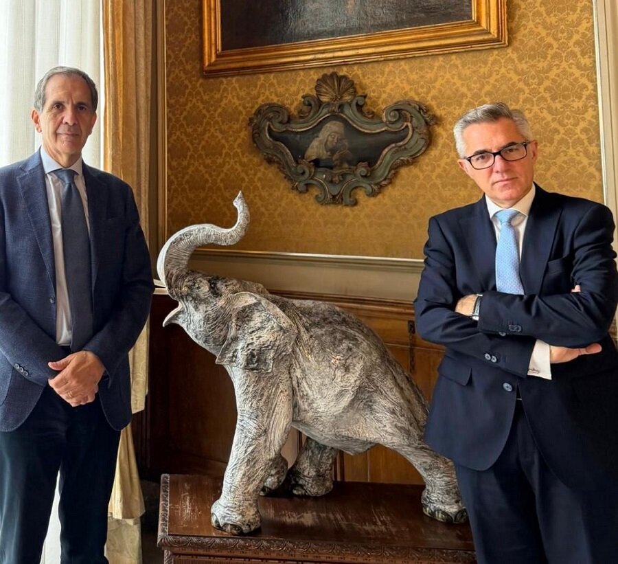 Il sindaco Enrico Trantino incontra il nuovo direttore del Policlinico Giorgio Giulio Santonocito