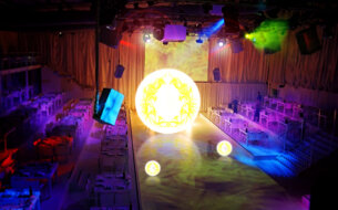 Iluminaci�n de eventos