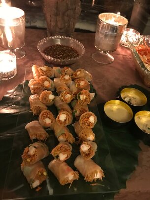 Bandeja rollitos