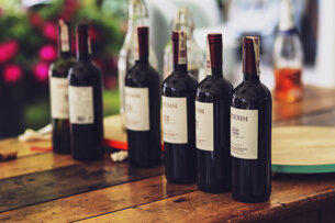 Botellas de vino