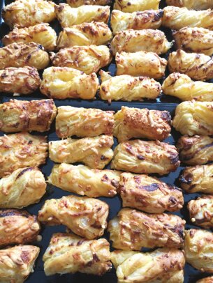 Hojaldres de queso